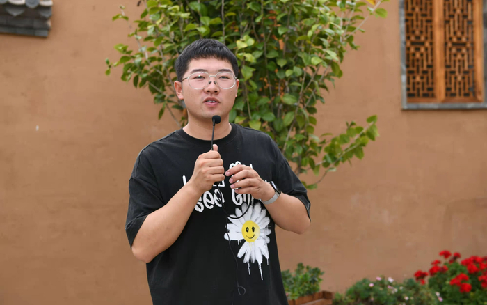 回到雁塔村的赵全康。中国农业大学供图