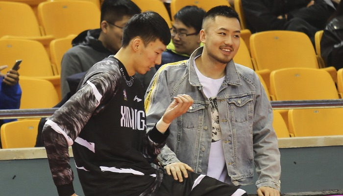 周琦与睢冉（图片来源：视觉中国）