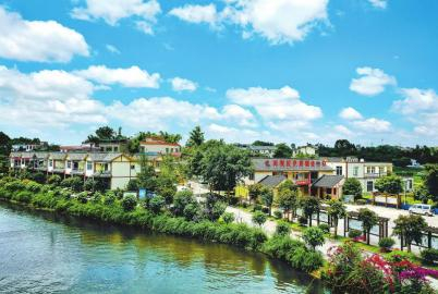 水美新村——天兴镇田坝村。