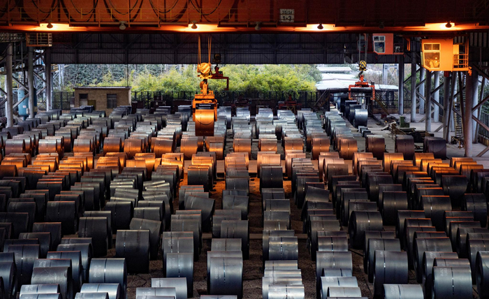 新钢公司硅钢生产车间。新余市委宣传部 供图