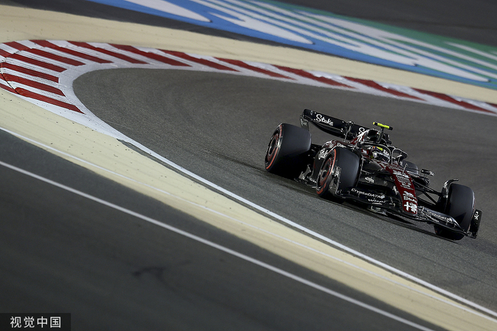 周冠宇刷新了本场最快圈速。