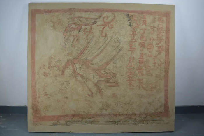 ▲梁拔胡墓壁画