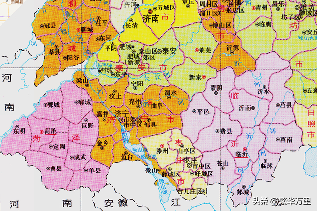 菏泽市的区划调整，山东省的第6大城市，为何有9个区县？|广东省|经济建设|专区|湖西|定陶县_新浪新闻