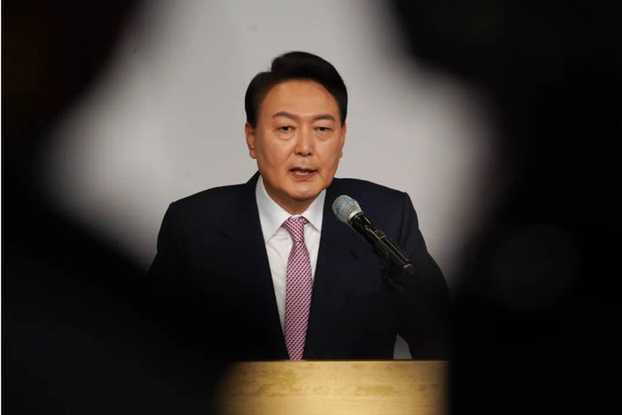 ▲资料图：韩国总统尹锡悦。图/新华社