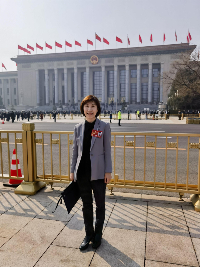 全国政协委员林丽颖。受访者供图