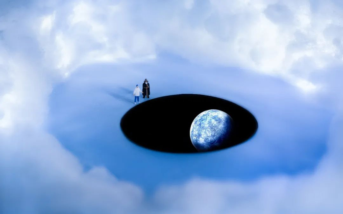 “人生是旷野。”