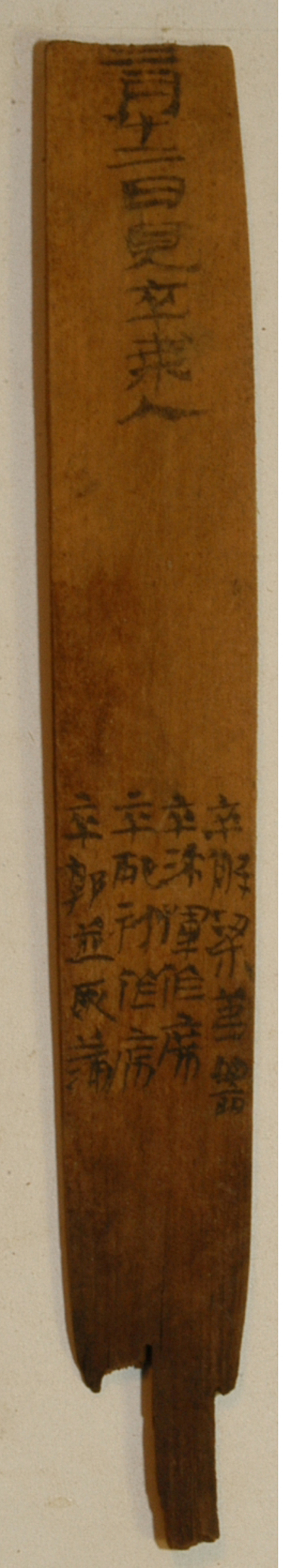 展出文物 编号EPT59·46 “取蒲作席”简