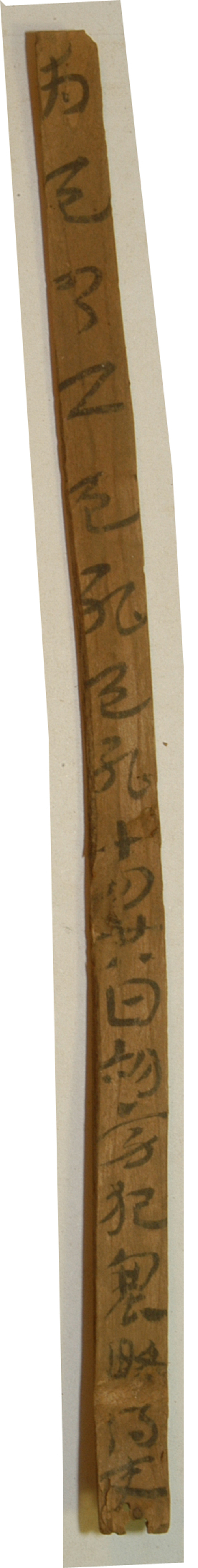 展出文物 编号EPF16:37 甲渠候君书