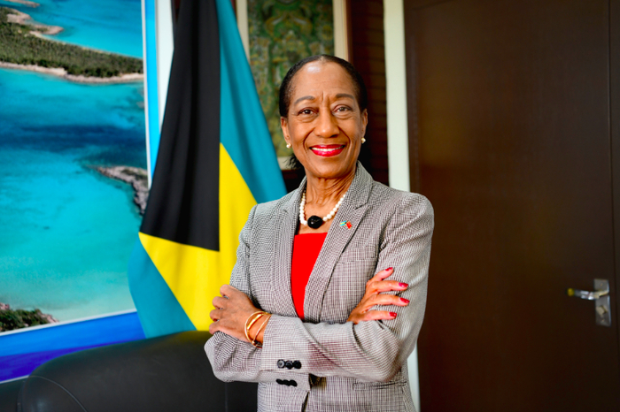 巴哈马驻华大使波莱特·贝瑟尔。和冠欣摄