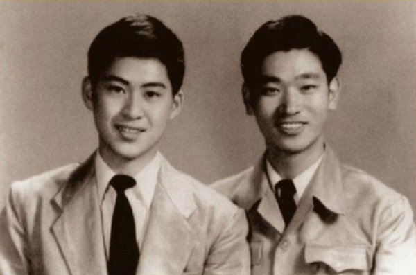 白先勇与王国祥，1958年