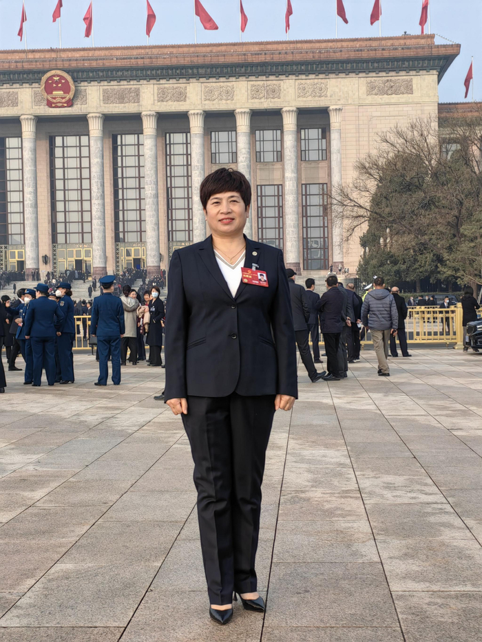 全国人大代表徐凤秋。受访者供图