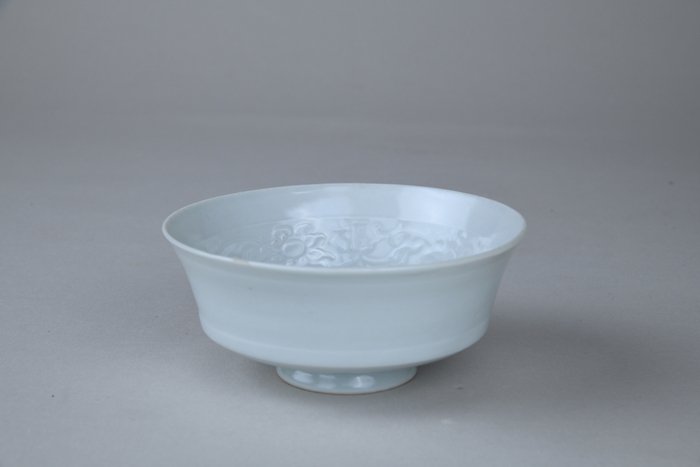 卵白釉碗元，14世纪，景德镇，配枢府字样
