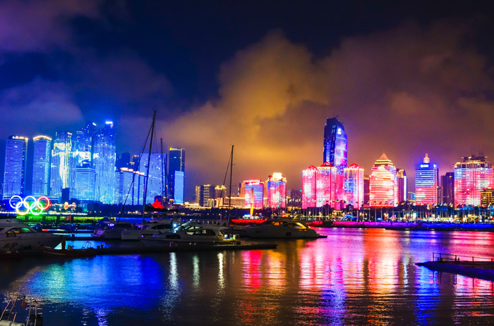 青岛浮山湾。图/视觉中国