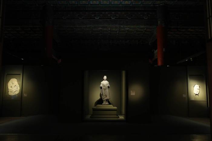 文华殿展厅。新京报记者 浦峰 摄