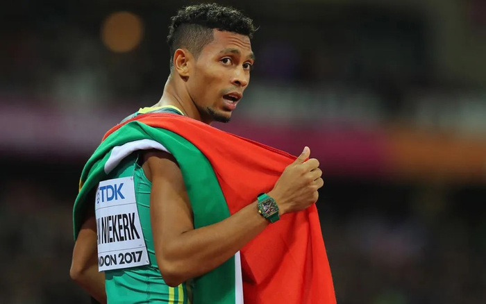南非田径运动员Wayde van Niekerk