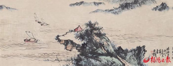 ▲ 《放棹图》