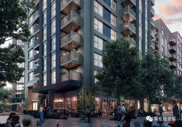 下为项目社区平面图：