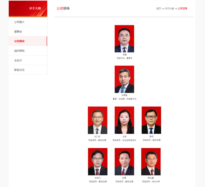 图片来源：大唐集团官网