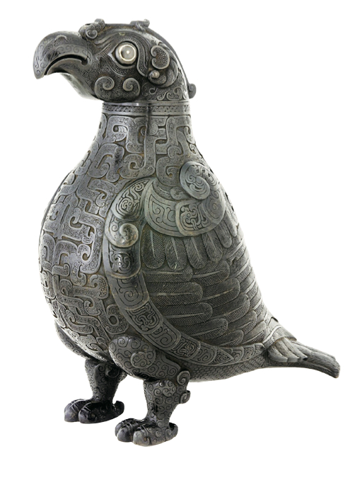 图 4 春秋晚期“子乍弄鸟”尊 美国弗利尔博物馆藏