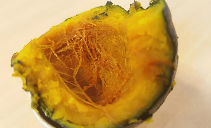 ▲八妹实拍蒸熟的贝贝南瓜