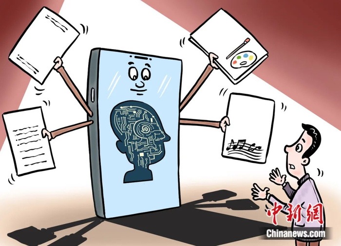 漫画：AIGC应用持续升温 将给普通人生活带来哪些改变？视觉中国 供图