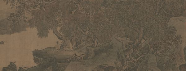 李唐《濠梁秋水图》 天津博物馆藏