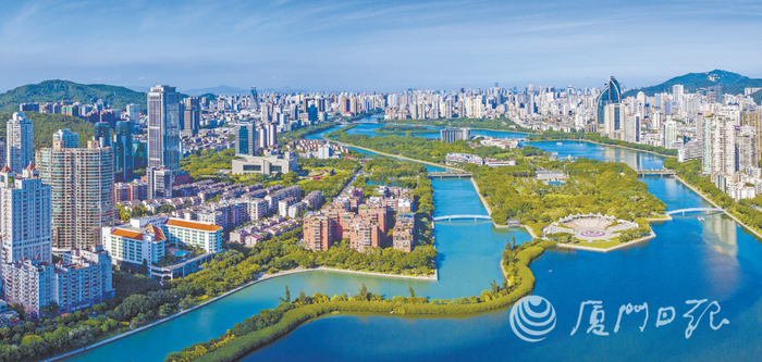 环筼筜湖片区见证了本岛西部过往的跨越式发展。