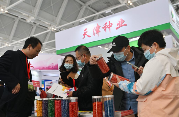 　　这是3月18日拍摄的展会现场。新华社记者 李然 摄