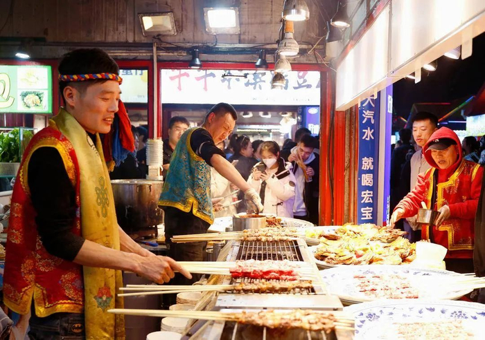 烤串一直是沈阳人的最爱。