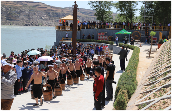 万家川古渡演出