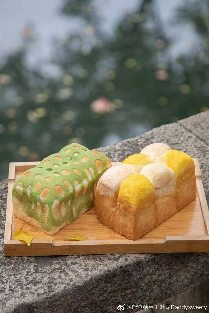 图源：微博@爸爸糖手工吐司Daddysweety