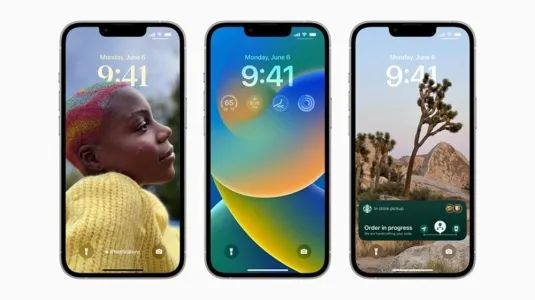 iOS 16 锁定屏幕