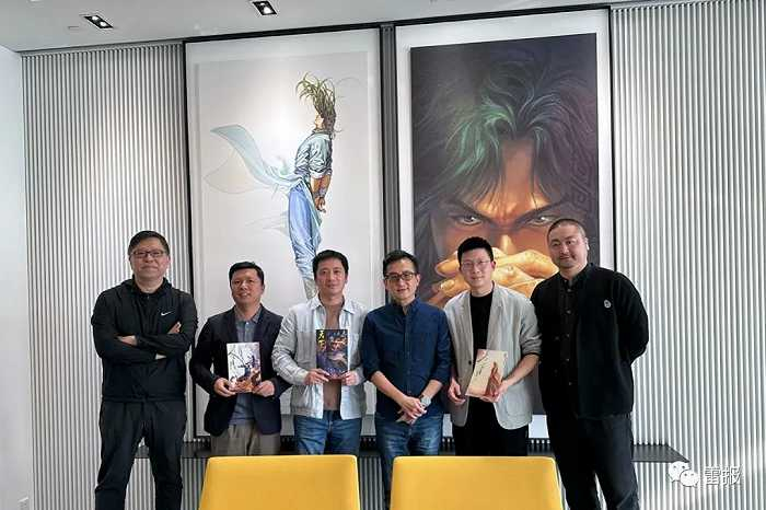 影展期间，施仁毅与内地动漫公司从业者等见面