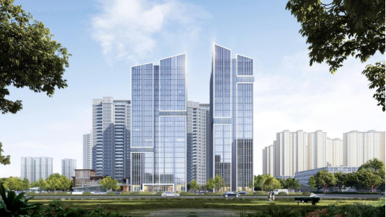 ▲恺德信达·樾景臺效果图