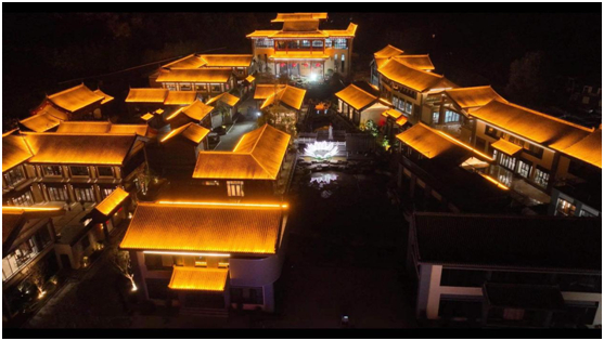 孝义文化体验园夜景