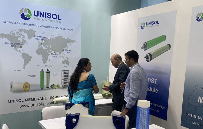 ▲UNISOL优尼索参加展会