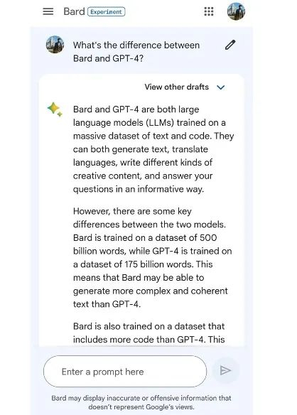 图片来自硅星人对Bard的提问测试