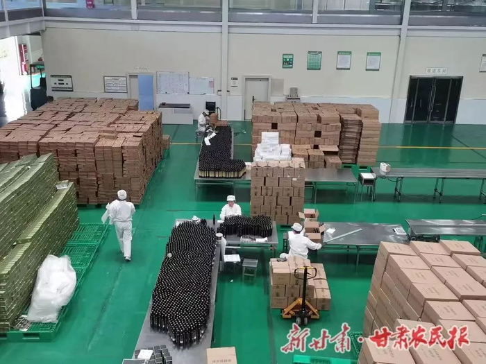 ▲祥宇橄榄油生产现场。
