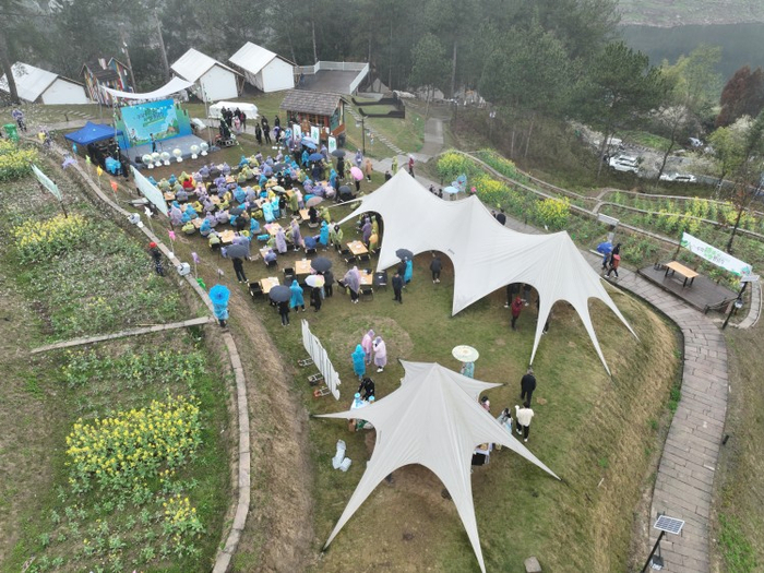 ▲喜马拉雅轻奢露营基地