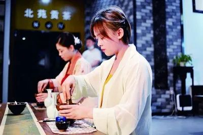 北苑宋式点茶。南平建瓯市茶业发展中心供图