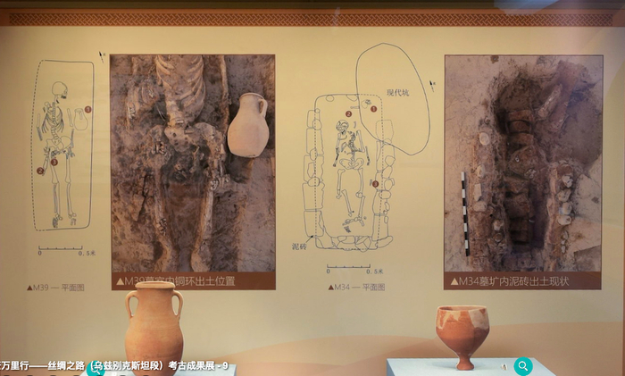 “绝域苍茫万里行——丝绸之路（乌兹别克斯坦段）考古成果展”现场