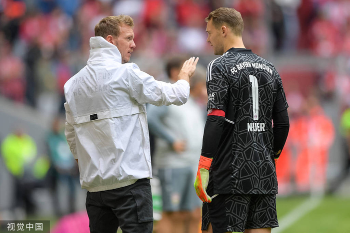 诺伊尔已经和纳帅和球队决裂。