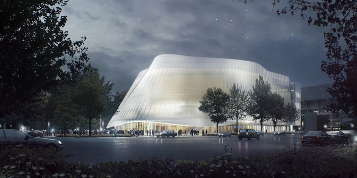 爱乐乐团音乐厅效果图。受访者提供