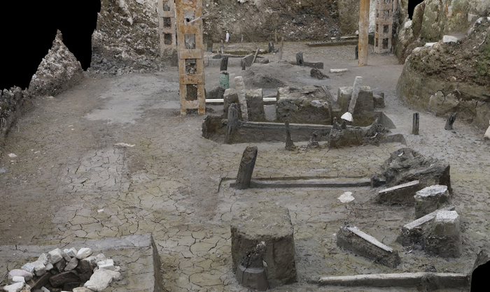 栈道遗址（北→南）