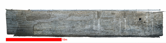 州桥东侧汴河南岸石壁