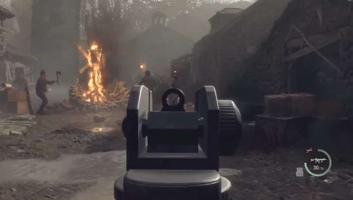 有些武器的视角就像FPS游戏