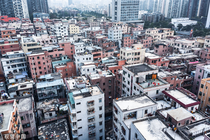   深圳的城中村（来源：视觉中国）