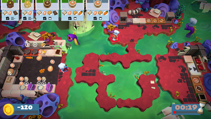 这一关地图中央的地形会不断变换，玩家很容易落水，对于新人而言比最终关卡都要难上不少，是游戏里的知名“劝退点”