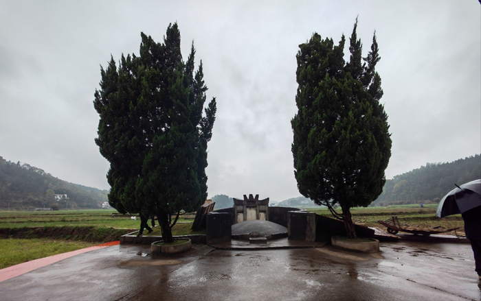 马英九祖父马立安之墓 本文图片均为澎湃新闻记者 谭君 图