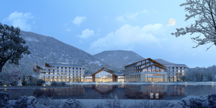 ↑绵竹天府冰雪运动项目（设计图）